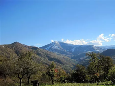 Panorama sul Monte Mindino